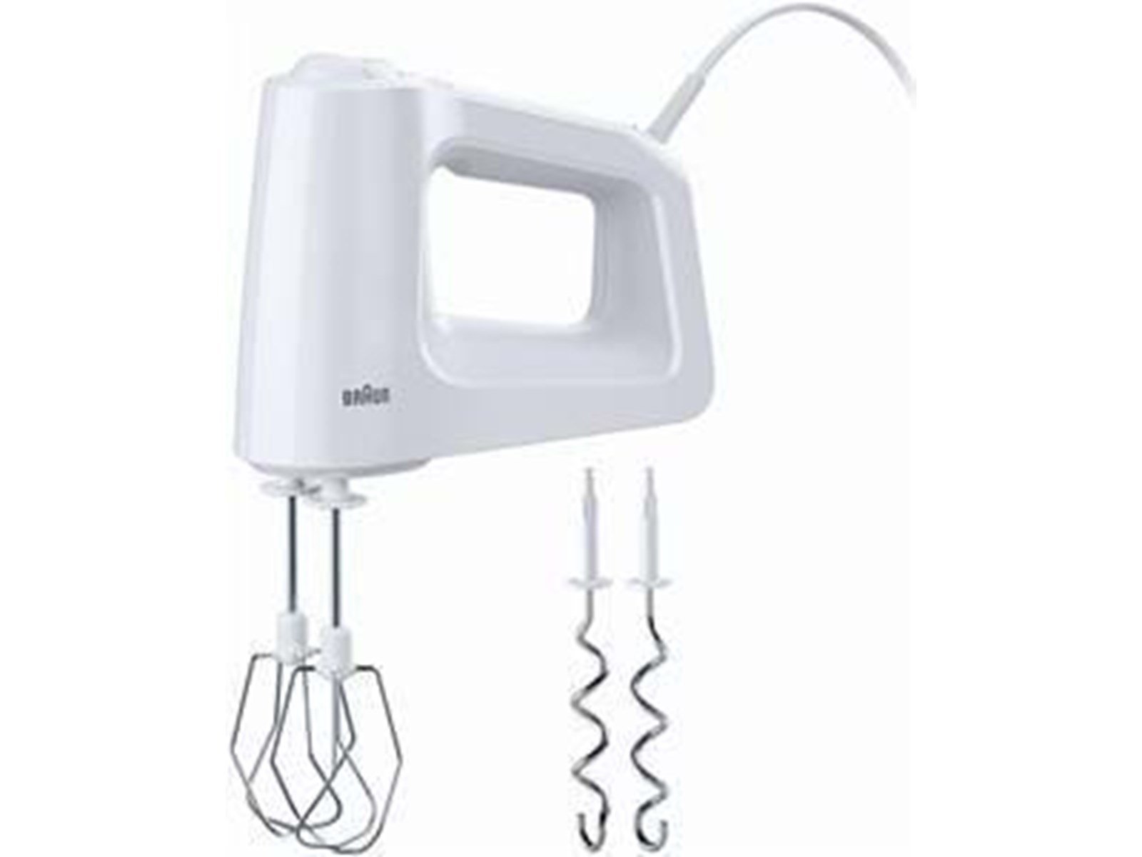Braun Handmixer HM 3000 WH - 450 W Braun Handmixer HM 3000 WH - 450 W
